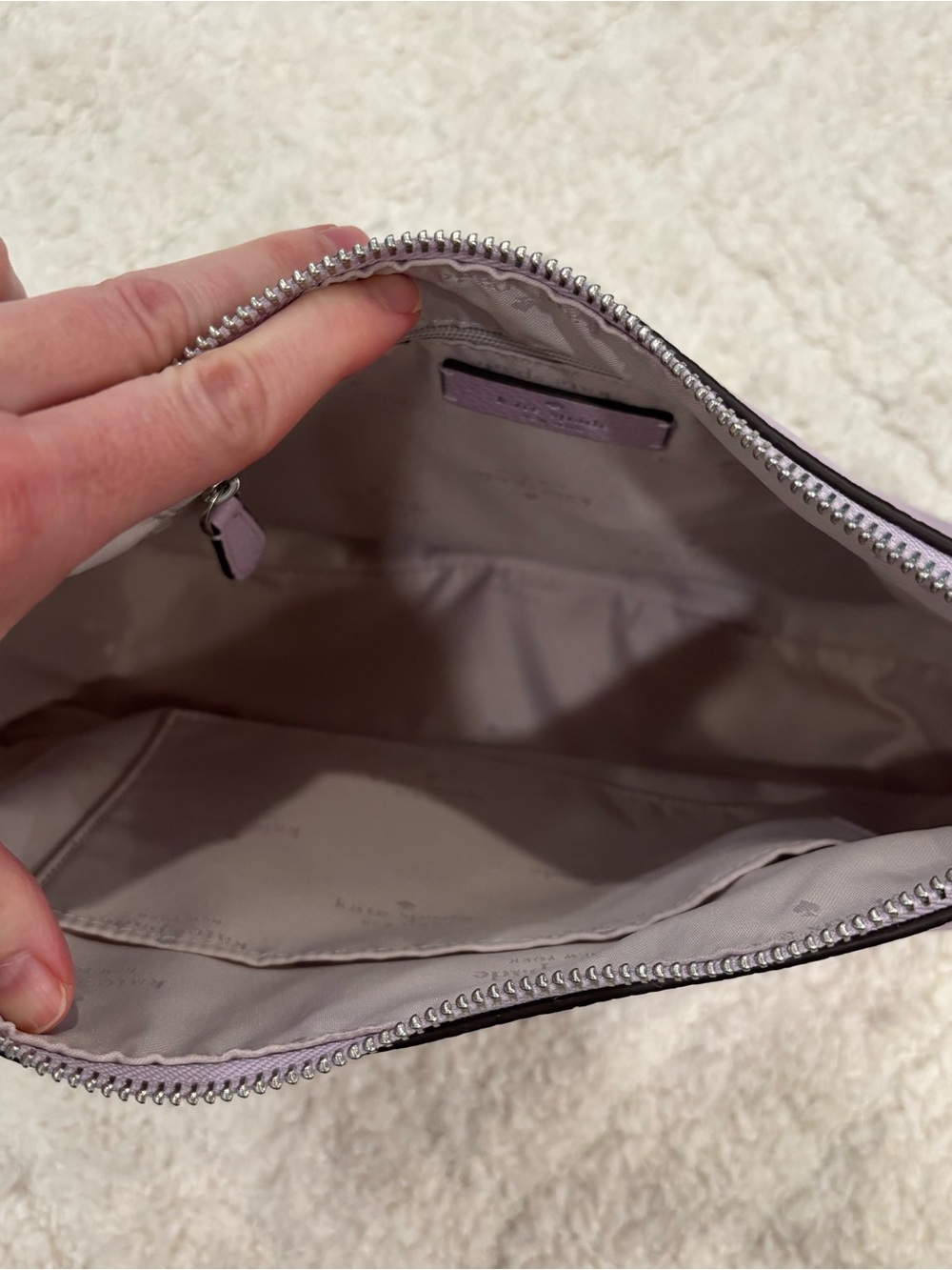 Kate Spade Large Rosie Crossbody Bag in Lilac brand new - Picture 6 of 11